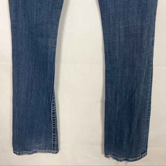 Miss Me Y2K Vintage Signature Boot Medium Wash Low Rise Jeans Size 26 - Picture 9 of 11